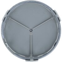 ORIGINAL MERCEDES-BENZ Wheel cover Star titanium silver/Chrome 1 piece