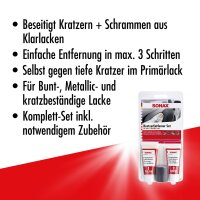 SONAX KratzerEntferner Set Für Bund-Metallic-Lacke 50 ml