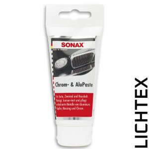 SONAX  Chrom+AluPaste Poliermittelhaltige Korrosion Pflegepaste 75 ml