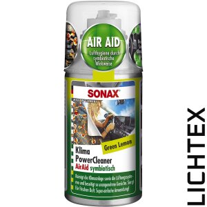 SONAX Klima Power Cleaner Green Lemon Klimaanlage und die Lüftungssysteme Reiniger 100 ml