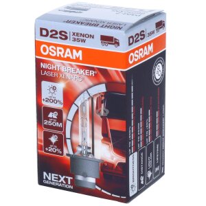 OSRAM D2S 66240XNL NIGHT BREAKER LASER Xenarc NEXT...