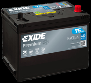 EXIDE EA754 Starterbatterie