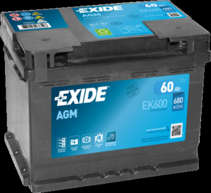 EXIDE EK600 Starterbatterie