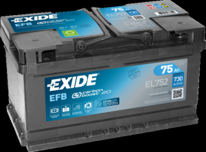 EXIDE EL752 Starterbatterie