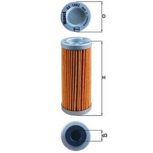 MAHLE OX 1092 &Ouml;lfilter
