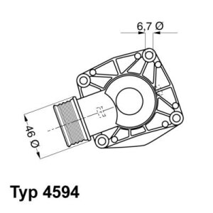 4594.90D Thermostat K&uuml;hlmittel