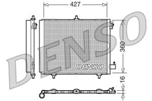 DENSO DCN21009 Kondensator Klimaanlage