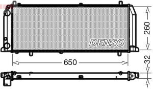DENSO DRM02008 K&uuml;hler Motork&uuml;hlung