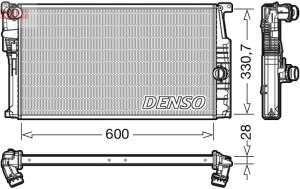 DENSO DRM05015 Kühler Motorkühlung