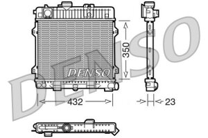 DENSO DRM05024 Kühler Motorkühlung