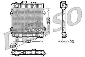DENSO DRM05028 K&uuml;hler Motork&uuml;hlung