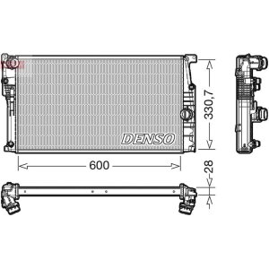 DENSO DRM05120 Kühler Motorkühlung