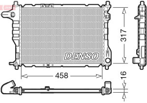 DENSO DRM08005 K&uuml;hler Motork&uuml;hlung