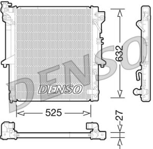 DENSO DRM45035 Kühler Motorkühlung