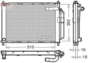 DENSO DRM46101 Kühlmodul