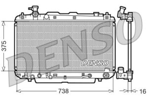 DENSO DRM50022 Kühler Motorkühlung