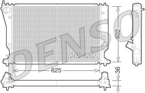 DENSO DRM50073 Kühler Motorkühlung