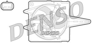 DENSO DER09056 Lüfter Motorkühlung