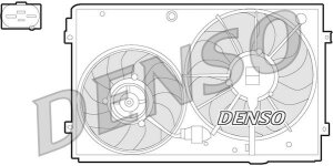 DENSO DER32011 Lüfter Motorkühlung