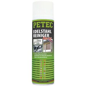 PETEC Edelstahlreiniger Spray, 500ML