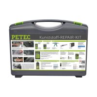 PETEC  Kunststoff-Repair-Kit im Koffer