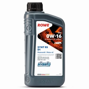 ROWE HIGHTEC SYNT RS D1 SAE 0W-16 1 Liter