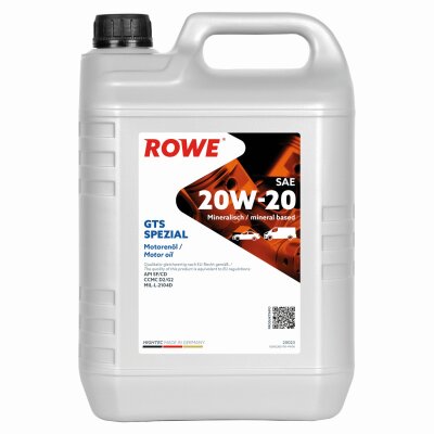 ROWE HIGHTEC GTS SPEZIAL SAE 20W-20 5 Liter