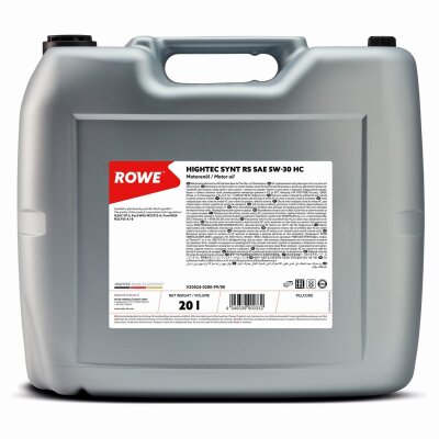 ROWE HIGHTEC SYNT RS SAE 5W-30 HC 20 Liter