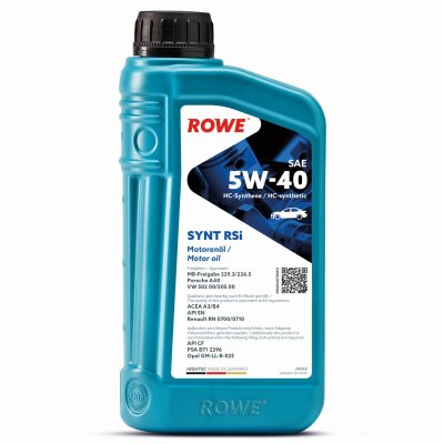 ROWE HIGHTEC SYNT RSi SAE 5W-40 1 Liter