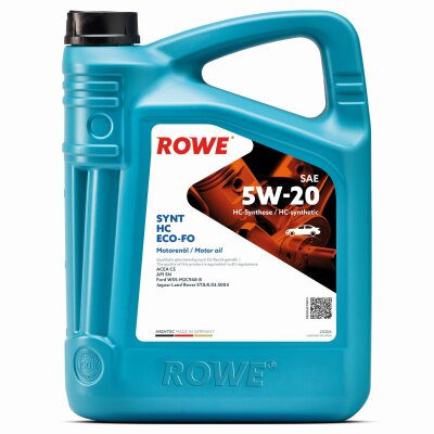 ROWE HIGHTEC SYNT HC ECO-FO SAE 5W-20 5 Liter