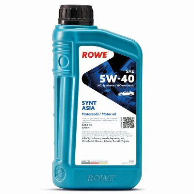 ROWE HIGHTEC SYNT ASIA SAE 5W-40 1 Liter
