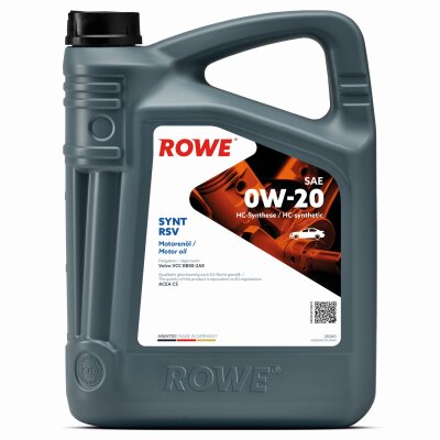 ROWE HIGHTEC SYNT RSV SAE 0W-20 5 Liter