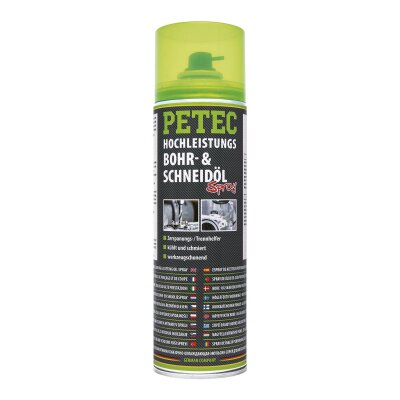 PETEC  Hochleistungs-Bohr- & Schneidöl Spray, 500ML