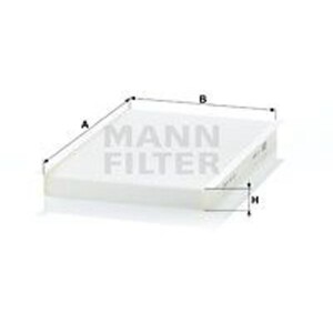 MANN-FILTER CU 2629 Filter Innenraumluft