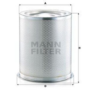 MANN-FILTER LE 38 002 x Filter Drucklufttechnik