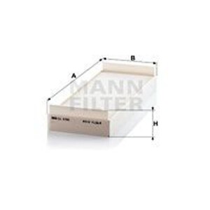 MANN-FILTER CU 4795 Filter Innenraumluft
