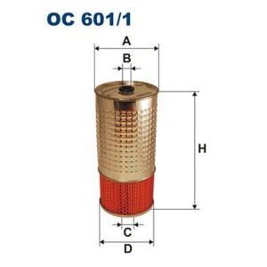 FILTRON OC 601/1 Ölfilter