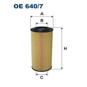 FILTRON OE 640/7 Ölfilter für  MERCEDES