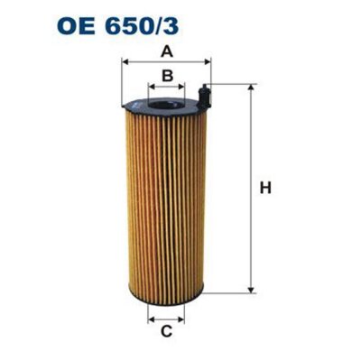 FILTRON OE 650/3 Ölfilter für  VAG