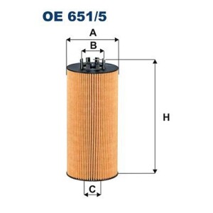 FILTRON OE 651/5 Ölfilter für  MERCEDES