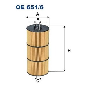 FILTRON OE 651/6 Ölfilter für  MERCEDES
