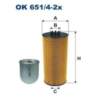 FILTRON OK 651/4-2x Ölfilter