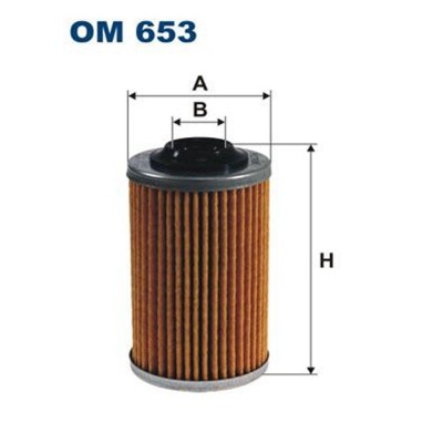 FILTRON OM 653 Ölfilter für  SAAB