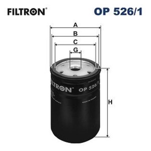 FILTRON OP 526/1 &Ouml;lfilter f&uuml;r  VAG