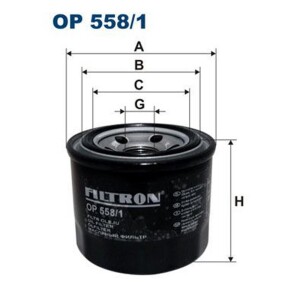 FILTRON OP 558/1 Ölfilter