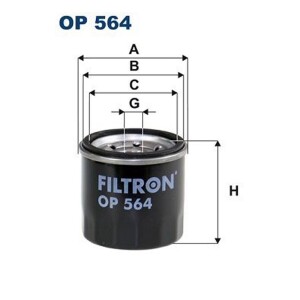 FILTRON OP 564 Ölfilter für  DAEWOO