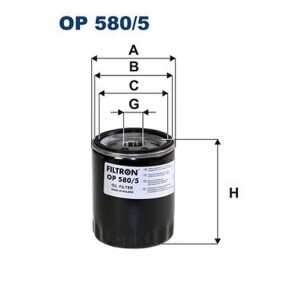FILTRON OP 580/5 Ölfilter für  ROVER