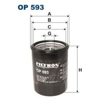 FILTRON OP 593 Ölfilter