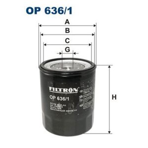 FILTRON OP 636/1 Ölfilter