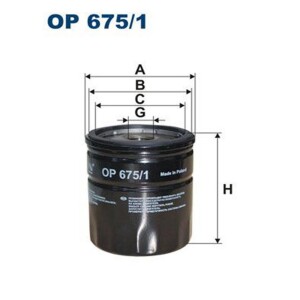FILTRON OP 675/1 Ölfilter